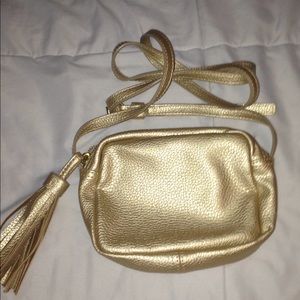 Gold CrossBody Bag